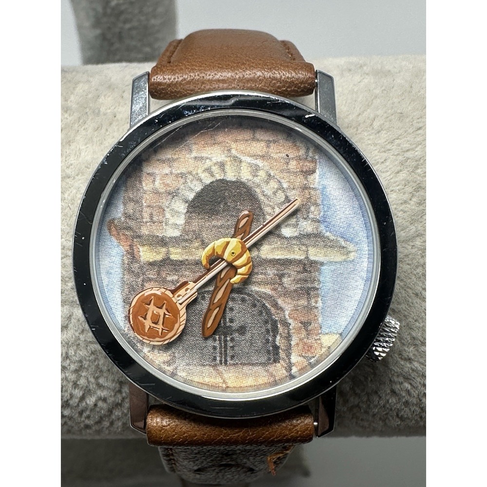 Akteo Baker Themed Watch New Battery JC Mareschal 32MM 7.5" Leather Band N60